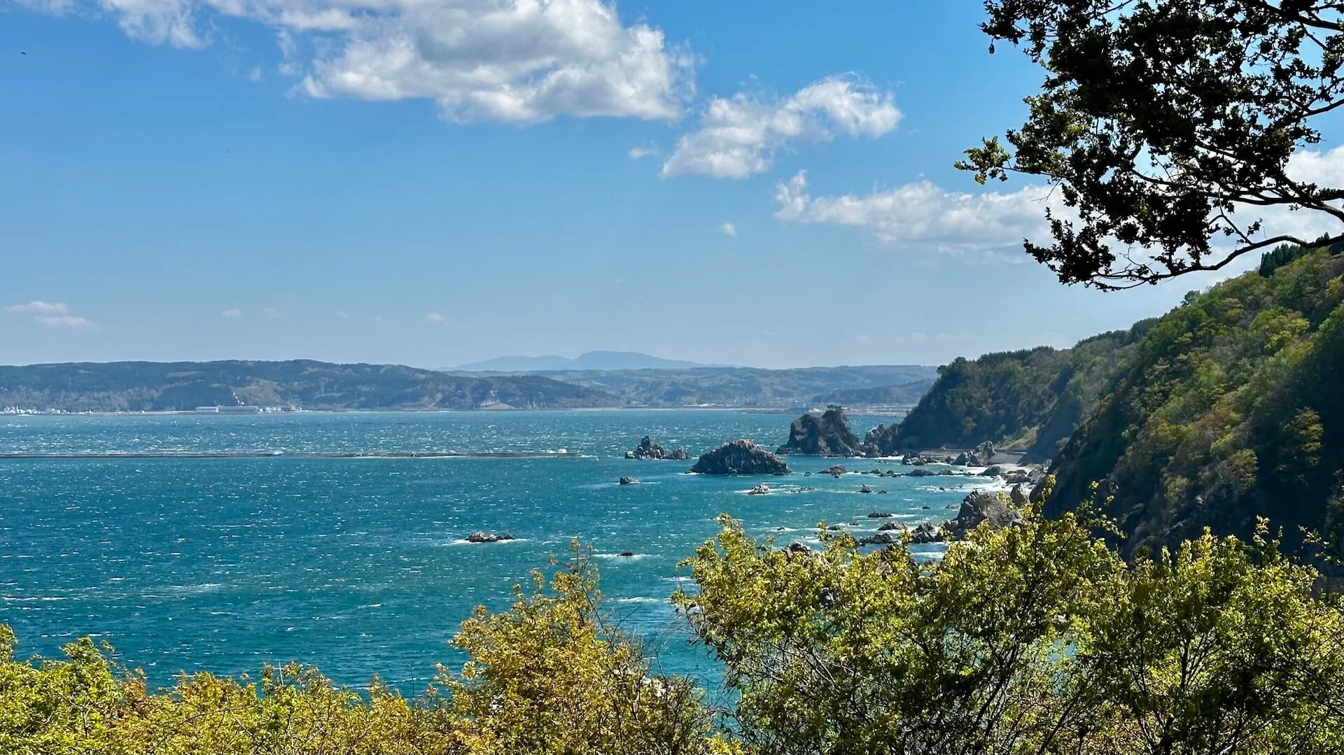 The rugged Sanriku coast near Kuji, northern Iwate